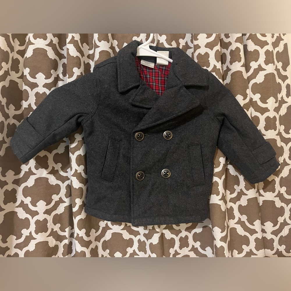 Toddler Baby Wool Pea Coat